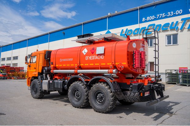 Автоцистерна для нефти АЦН-11Т УСТ 5453 Камаз 43118
