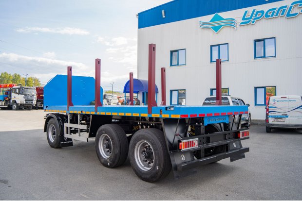 Прицеп бортовой контейнеровоз ПК 15-33-6К УСТ 9465