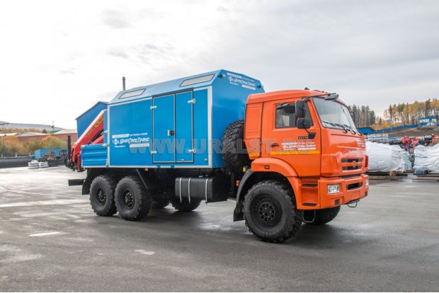 ПАРМ с КМУ PK-15500С УСТ 5453 Камаз 43118