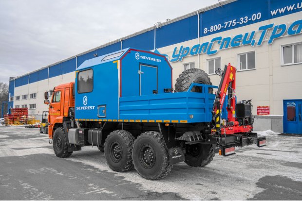 АРОК с КМУ ИМ-25 Камаз 43118 