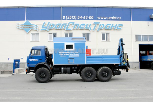 АНРВ с КМУ ИМ-55 УСТ Камаз 43118