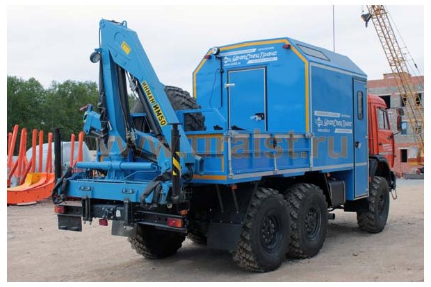 АРОК с КМУ ИМ-55 УСТ Камаз 5350-66(D5)