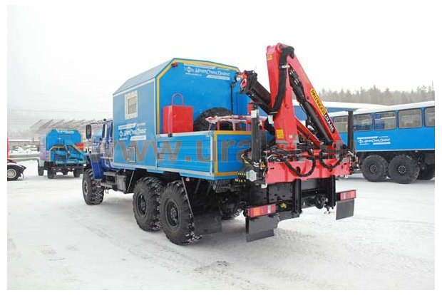 АРОК с КМУ РК-8500А Урал УСТ 4320-1912Е5