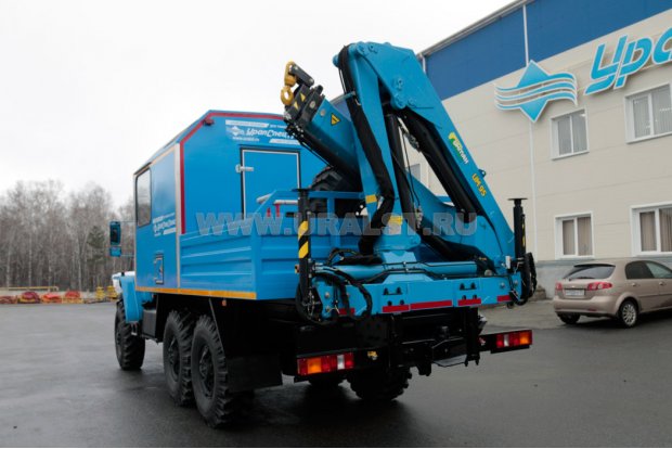 АРОК с КМУ ИМ-95 УСТ 5453 Урал 4320-1151-61
