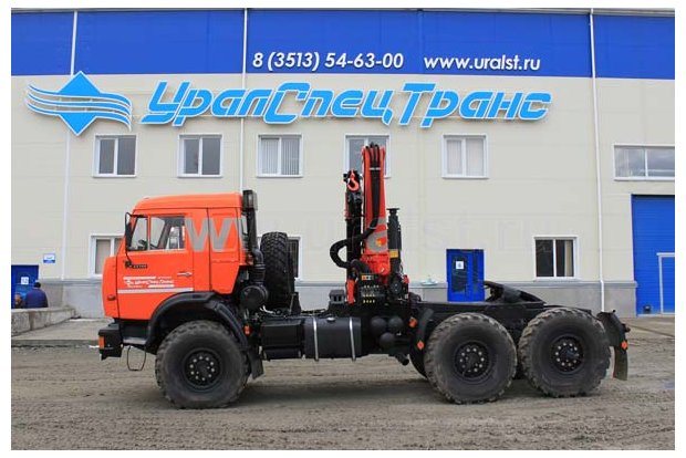 Седельный тягач с КМУ PK-18500А УСТ 5453 Камаз 53504-46 (44108)