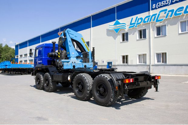Седельный тягач с КМУ ИМ-320 УСТ 5453 Урал 532362-1151-70