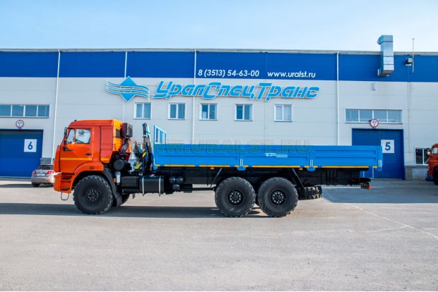 Бортовой с КМУ ИМ-25 УСТ 5453 Камаз 43118