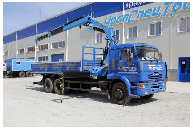 Бортовой Камаз 65117 с ИМ-180