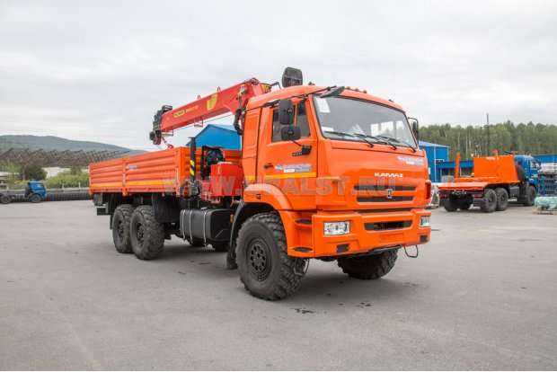 Бортовой с КМУ ИТ-150 УСТ 5453 Камаз 43118-46