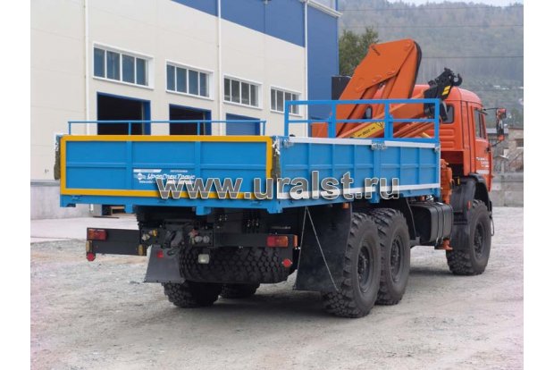 Бортовой с КМУ-130 УСТ 54531Камаз 43118-50