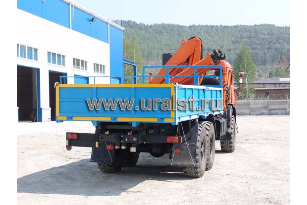 Бортовой с КМУ-90 УСТ 54531 Камаз 43118