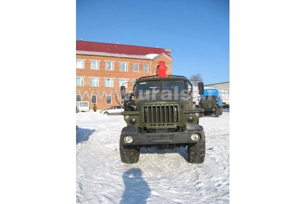 Бортовой с КМУ UNIC UR-V504 (тросовый) УСТ 5453 Урал 4320-1951-60