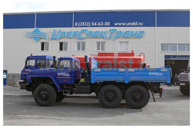 Бортовой с КМУ ИМ-25 УСТ 5453 Урал 4320-1151-61