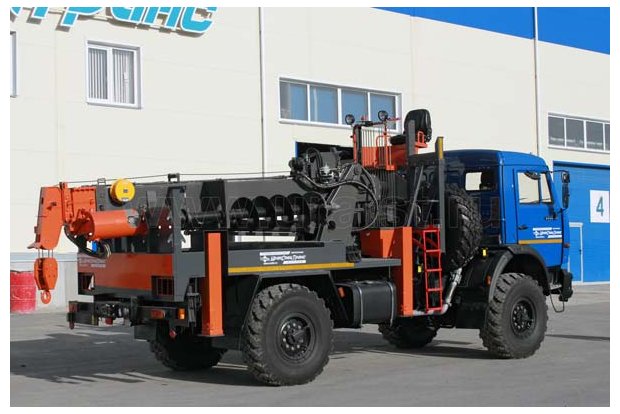 БКМ с SOOSAN SA040C УСТ 5453 Камаз 43502