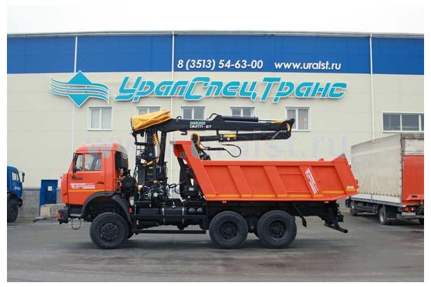 Самосвал с ОМТЛ-97 УСТ 54531 Камаз 65111-50