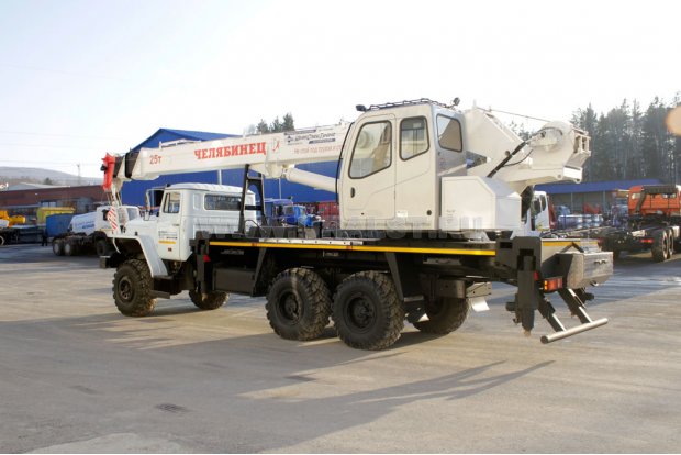 Автокран КС 55732 "Челябинец" Урал 4320