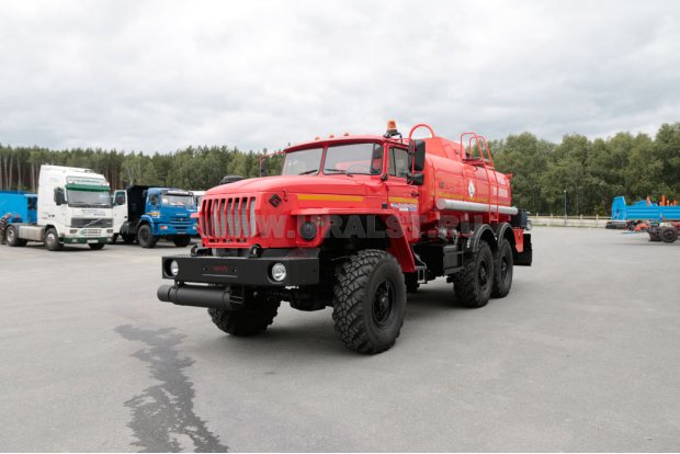 Автотопливозаправщик АТЗ-11Б УСТ 5453 Урал 5557-1151-72 доработка под ДОПОГ