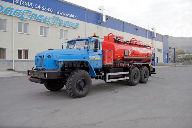 Автотопливозаправщик АТЗ-12-2 УСТ 5453 Урал 4320-1951-72 доработка под ДОПОГ