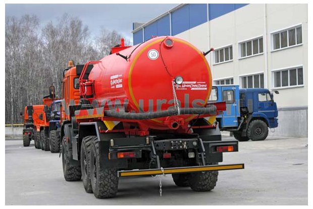 Камаз вакуумная автоцистерна АКН-11