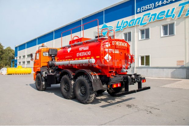 Автоцистерна для нефти АЦН-10 Камаз УСТ 5453