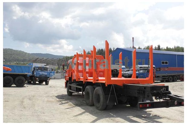 Сортиментовоз Камаз