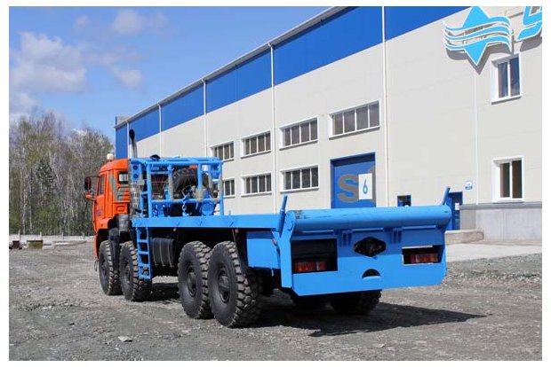 Контейнеровоз УСТ 5453 Камаз 6560 (Булитовоз)