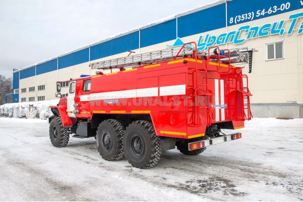 АЦП-6/6-40 Урал 5557-1151-60Е5 в кабине