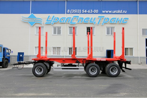 Сортиментовозный прицеп  ПСВ 27Б-34Д-7 УСТ