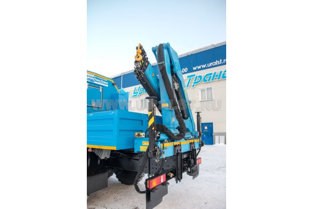 Маслостанция с КМУ ИМ-95 УСТ 5453 Урал-5557-82Е5, сп.м