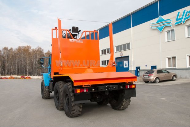 Лесовоз с ГМ VM10L УСТ 5453 Урал М 5557-72Е5