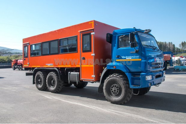 Автобус вахтовый 28 базовый УСТ 5453 Камаз 5350-66(D5) сэндвич