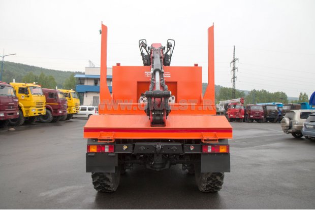 ЛЕСОВОЗ С ГМ EPSILON М130L97 УСТ 5453 УРАЛ 5557 NEXT