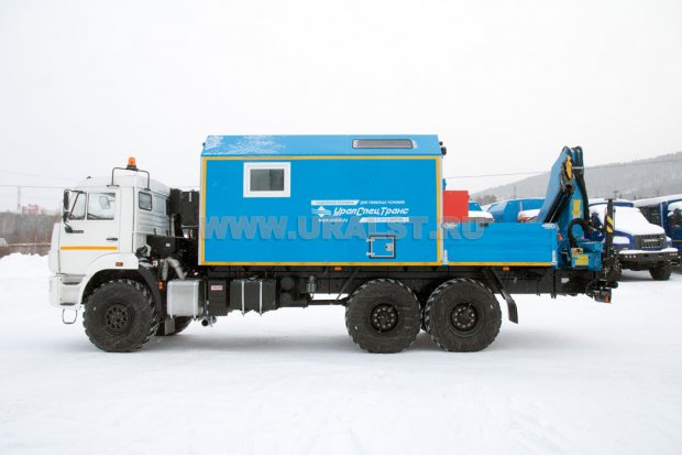 ПАРМ с КМУ ИМ-150 УСТ 5453 Камаз 43118
