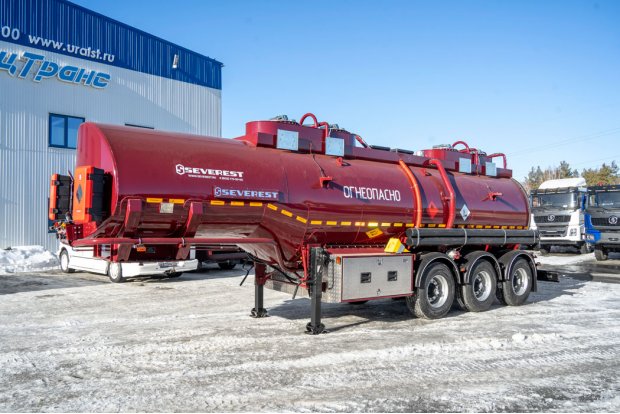 Полуприцеп-цистерна ППЦ 28К-32Л-4НР BPW SEVEREST ССУ 1150, рекуперация, насос