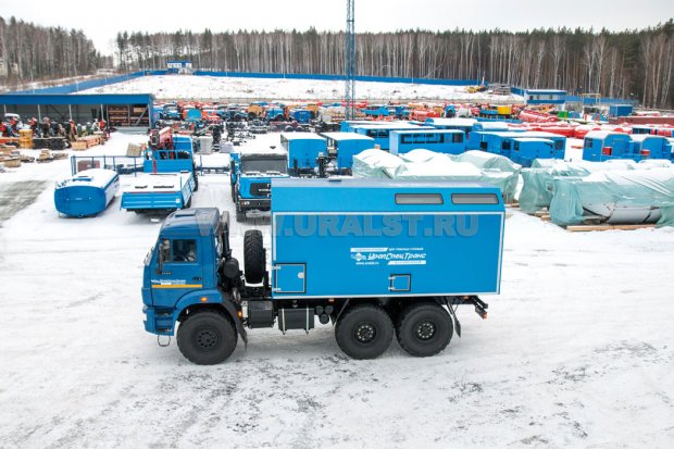 Маслостанция УСТ-5453 на шасси Камаз 5350-42