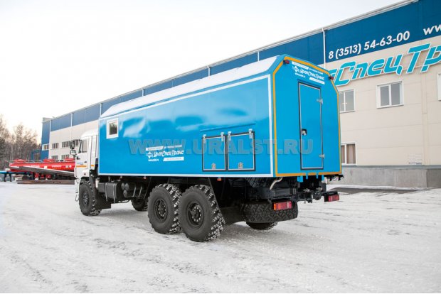 Маслостанция УСТ-5453 на шасси Камаз 43118-46