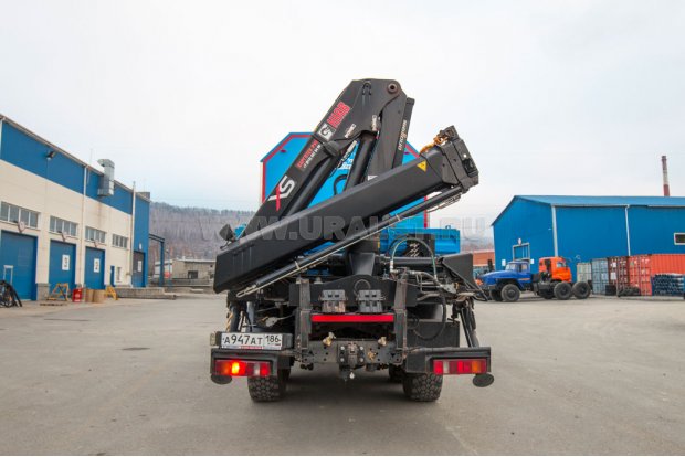 ПАРМ с КМУ HIAB 166В УСТ 5453 Камаз 43118-76RR