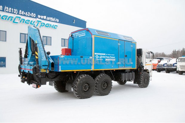 ПАРМ с КМУ ИМ-150 УСТ 5453 Камаз 43118