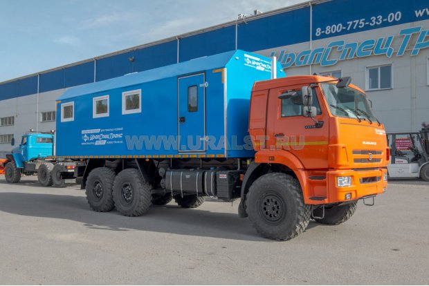 Автофургон столовая УСТ 5453 Камаз 43118 сп.м