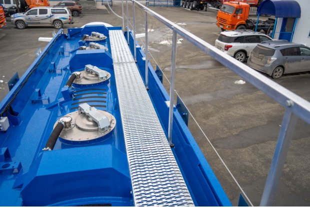 Площадка обслуживания цистерны