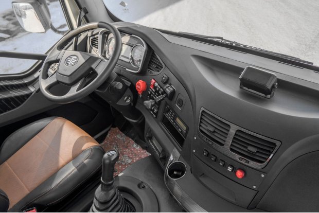 Рабочее мест водителя