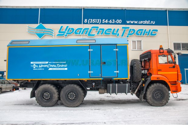 Маслостанция УСТ-5453 на шасси Камаз 43118-46