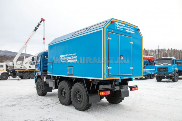 Маслостанция УСТ-5453 на шасси Камаз 5350-42