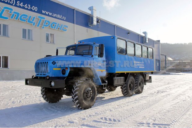 Вахтовый автобус Урал 4320-73М 22 места УСТ-5453