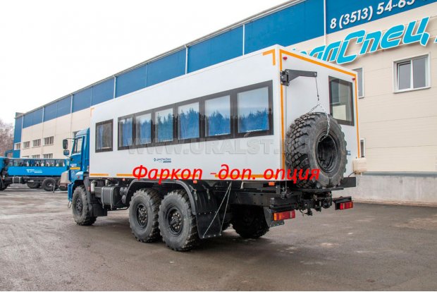 Автобус вахтовый 28 базовый УСТ 54535 Камаз 43118-50 сэндвич