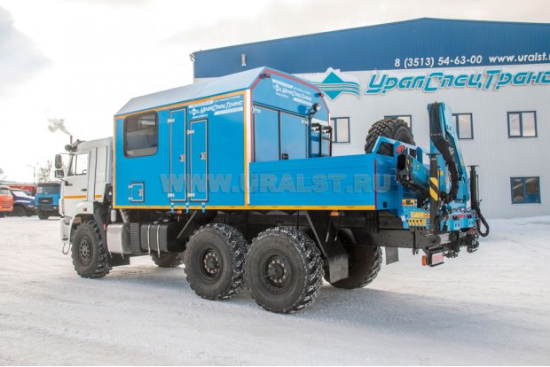 ПАРМ с КМУ ИМ-55 УСТ 5453 Камаз 43118-50