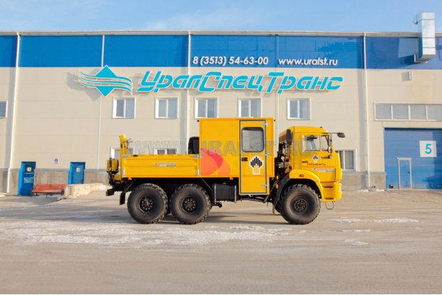 ГПА УСТ 54535 (8+2) ИМ-20 Камаз 5350-66(D5)