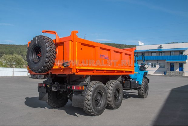 Самосвал АС 10-10 трехстор. УСТ 5453 Урал 5557-60Е5