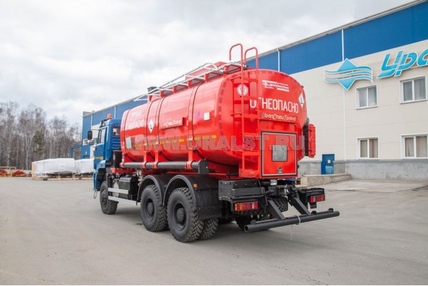 Автотопливозаправщик АТЗ-20 УСТ 54533Z Камаз 6522RТ доработка под ДОПОГ