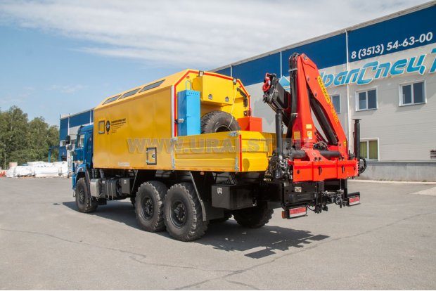 ПАРМ с КМУ PK-15500А УСТ 5453 Камаз 43118